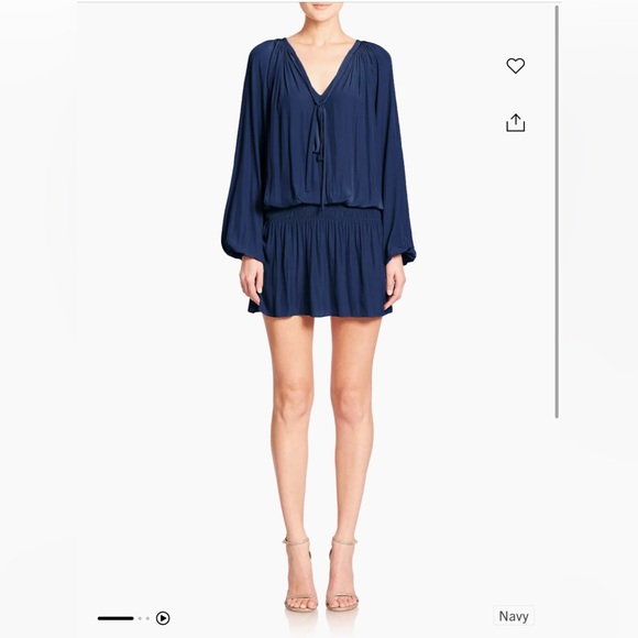 Classic Ramy Brook a perfect dress to pack in a bag to travel - Picture 1 of 3